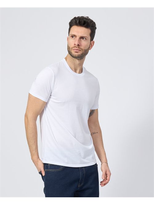 T-shirt uomo girocollo AX in cotone Pima ARMANI EXCHANGE | 8NZT74-ZJA5Z1100